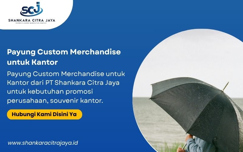 Payung Custom Merchandise untuk Kantor