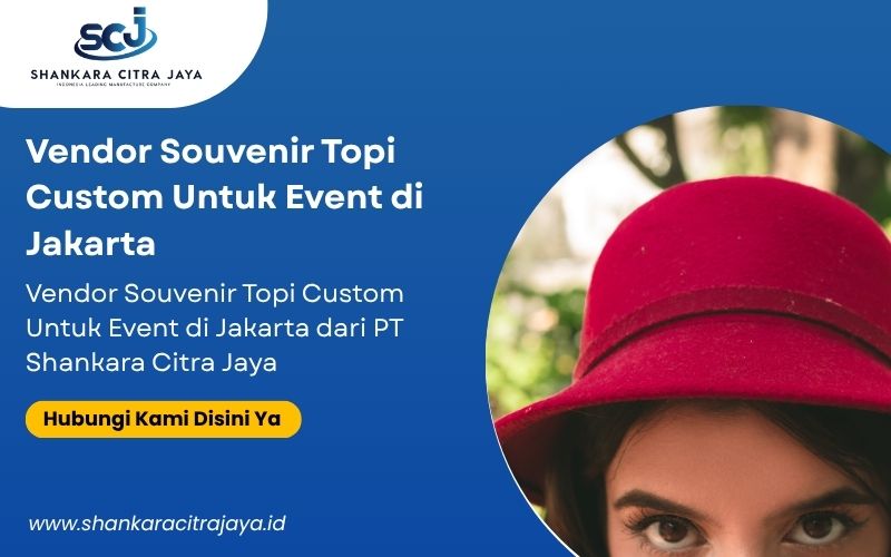 Vendor Souvenir Topi Custom Untuk Event di Jakarta