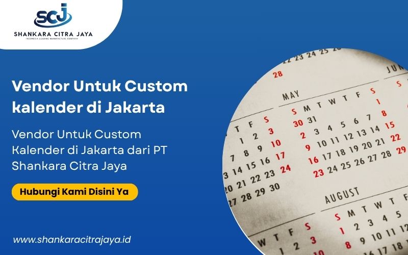 Vendor Untuk Custom kalender di Jakarta