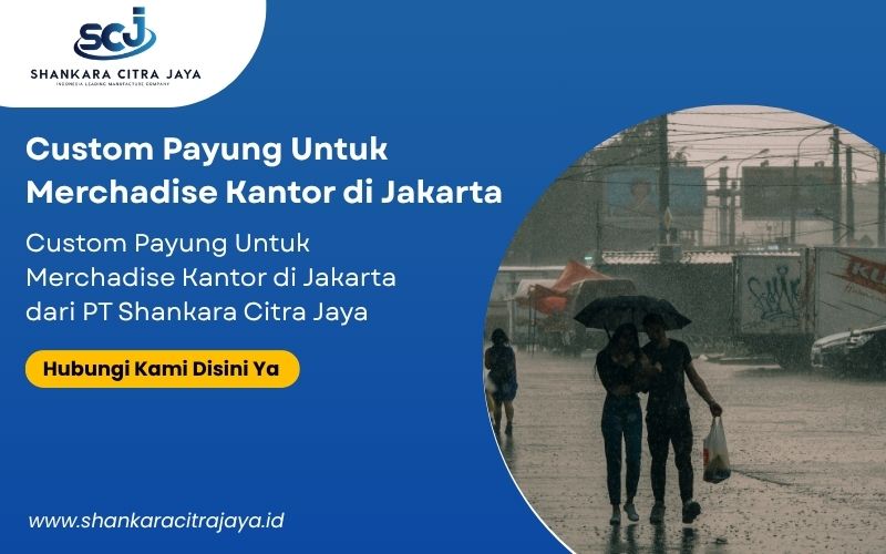 Custom Payung Untuk Merchadise Kantor di Jakarta