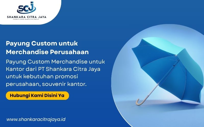 Payung Custom untuk Merchandise Perusahaan