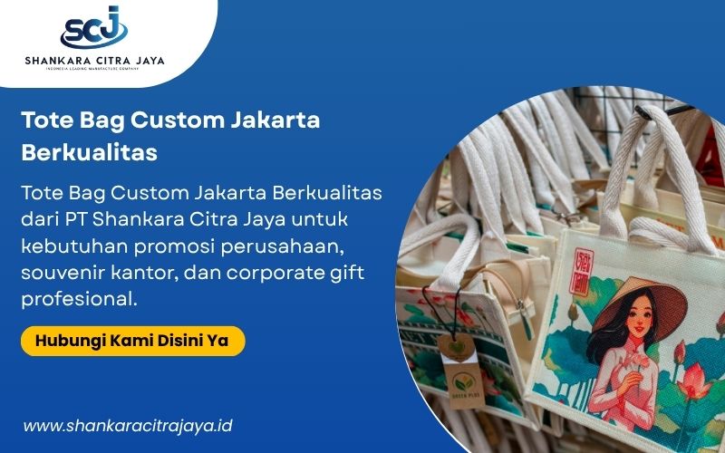 Tote Bag Custom Jakarta Berkualitas
